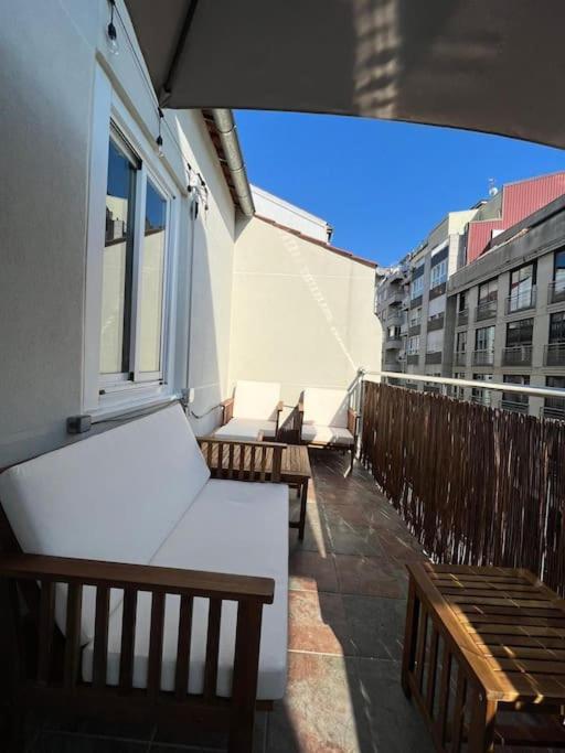 Appartement Atico Vintage Con Terraza à Vigo Extérieur photo